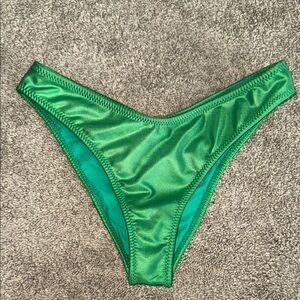 Montce Shimmering Green Bikini Bottom